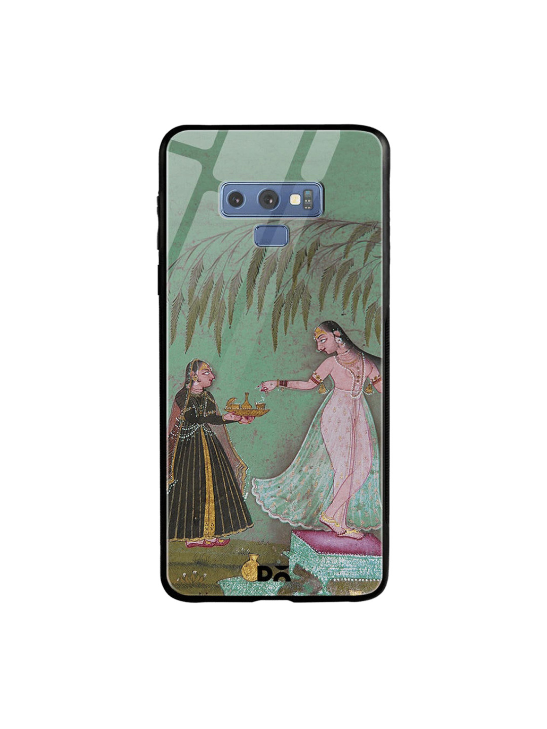 

DailyObjects Green & Pink Maids With Offerings Samsung Galaxy Note 9 Shock Absorbent Glass Case