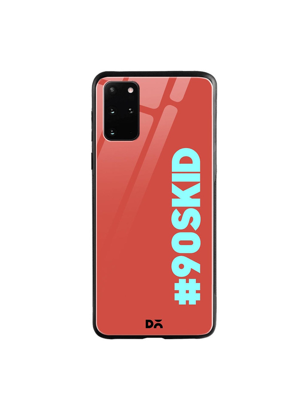 

DailyObjects Red & Blue 90s Kid Samsung Galaxy S20 Plus Shock Absorbent Glass Case