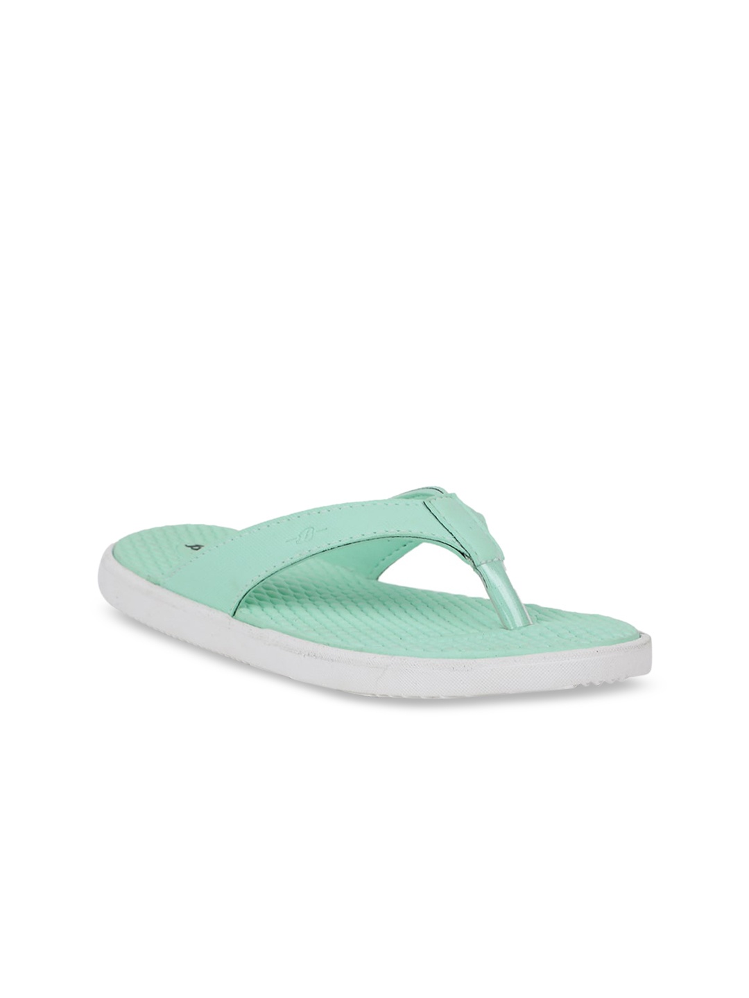 

Bata Women Green Solid Thong Flip-Flops