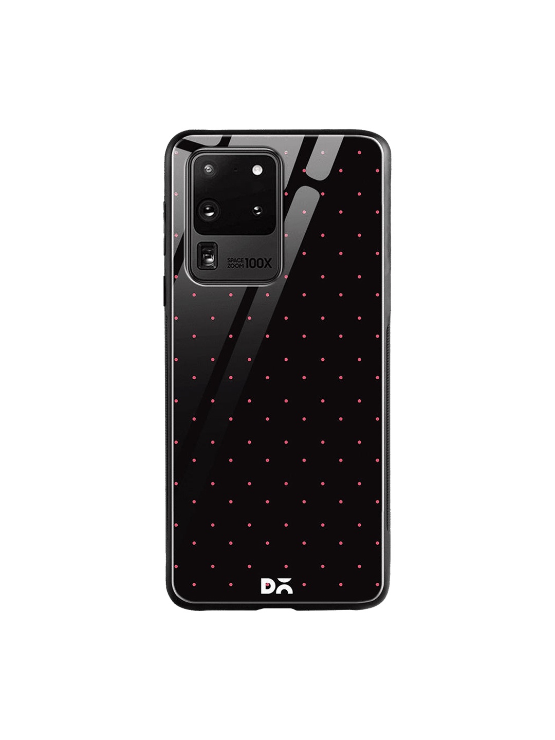 

DailyObjects Black & Pink Constellation Dots Samsung Galaxy S20 Ultra Shock Absorbent Glass Case