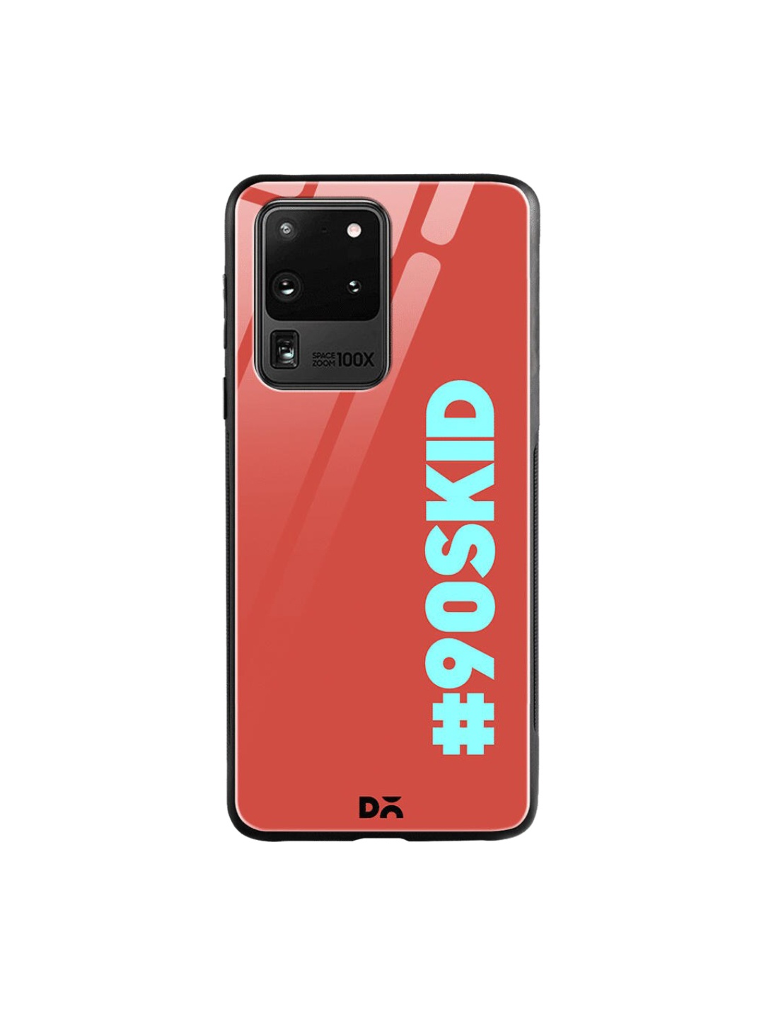 

DailyObjects Red & Blue 90s Kid Samsung Galaxy S20 Ultra Shock Absorbent Glass Case