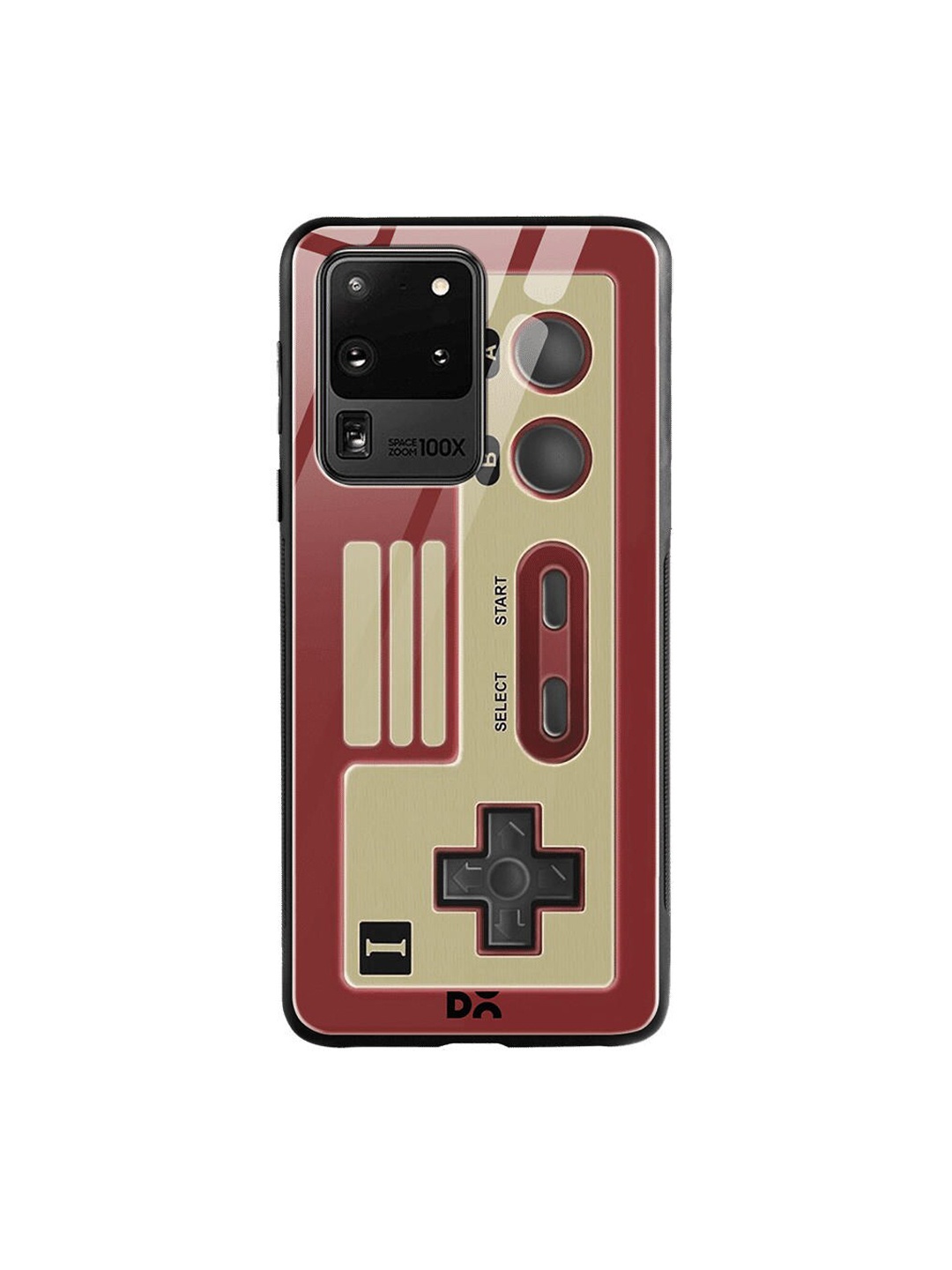 

DailyObjects Red & Beige NES Controller Samsung Galaxy S20 Ultra Shock Absorbent Glass Case