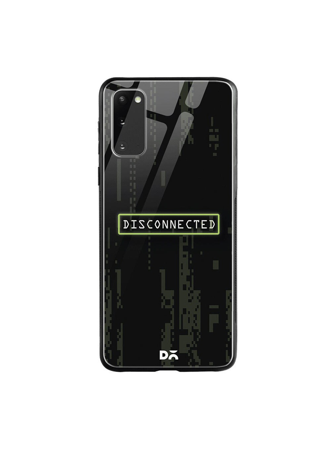 

DailyObjects Black & White Disconnected Samsung Galaxy S20 Shock Absorbent Glass Case