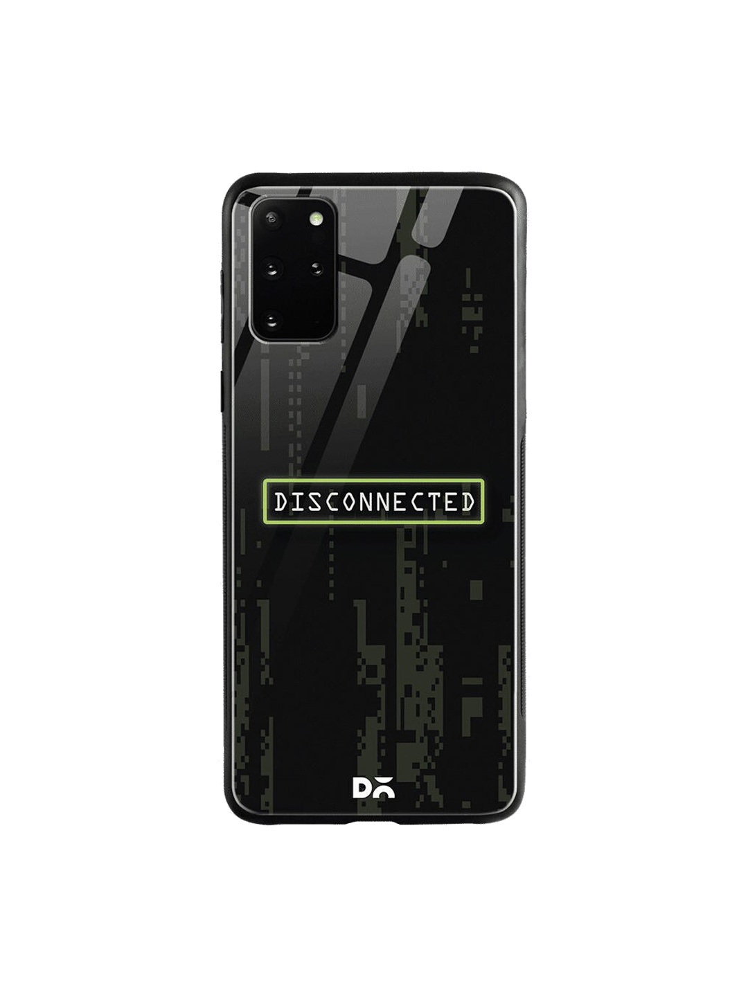 

DailyObjects Black & White Disconnected Samsung Galaxy S20 Plus Shock Absorbent Glass Case
