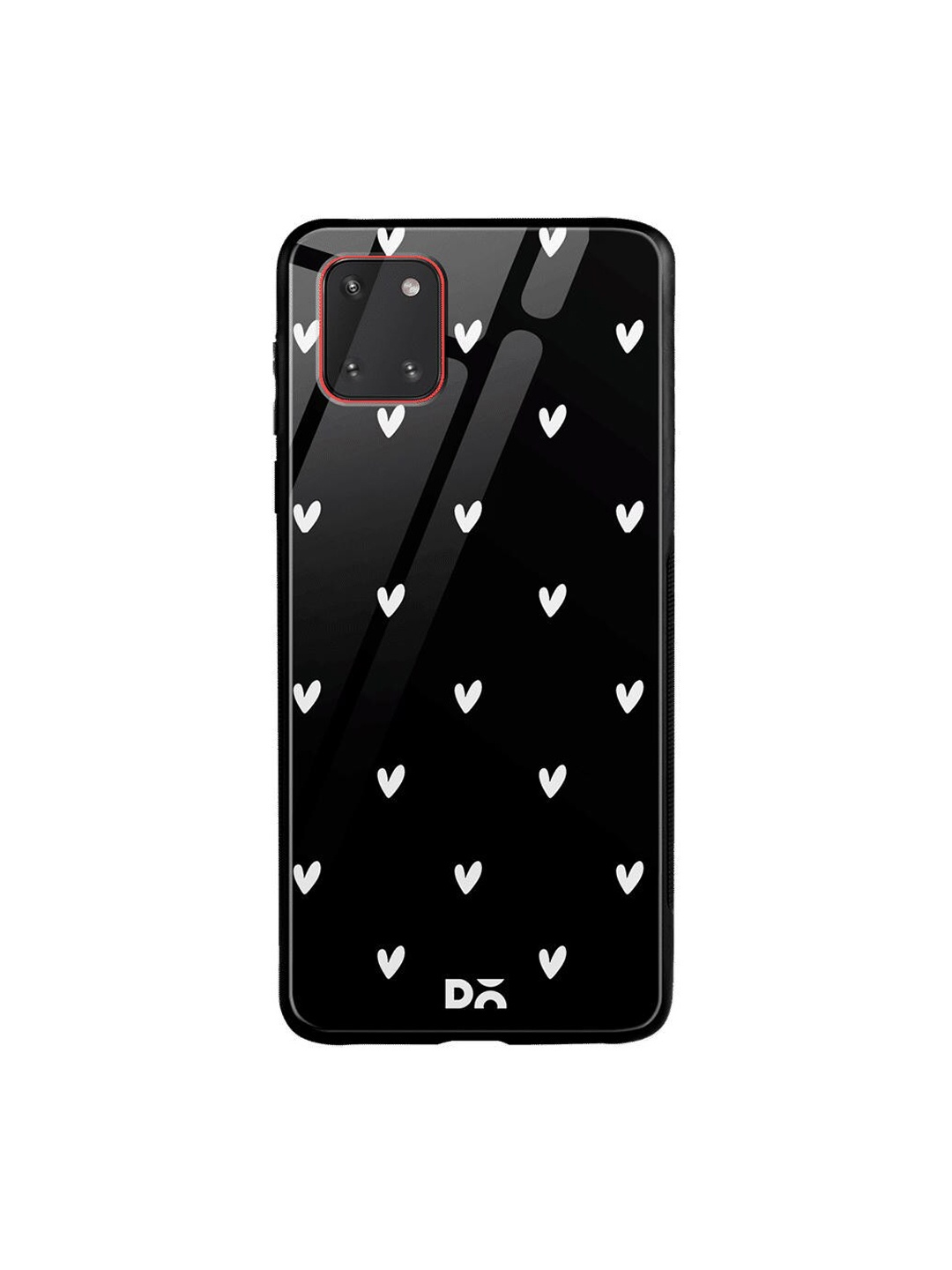 

DailyObjects Black & White Bundle Heart Achromatic Samsung Galaxy Note 10 Lite Shock Absorbent Glass Case