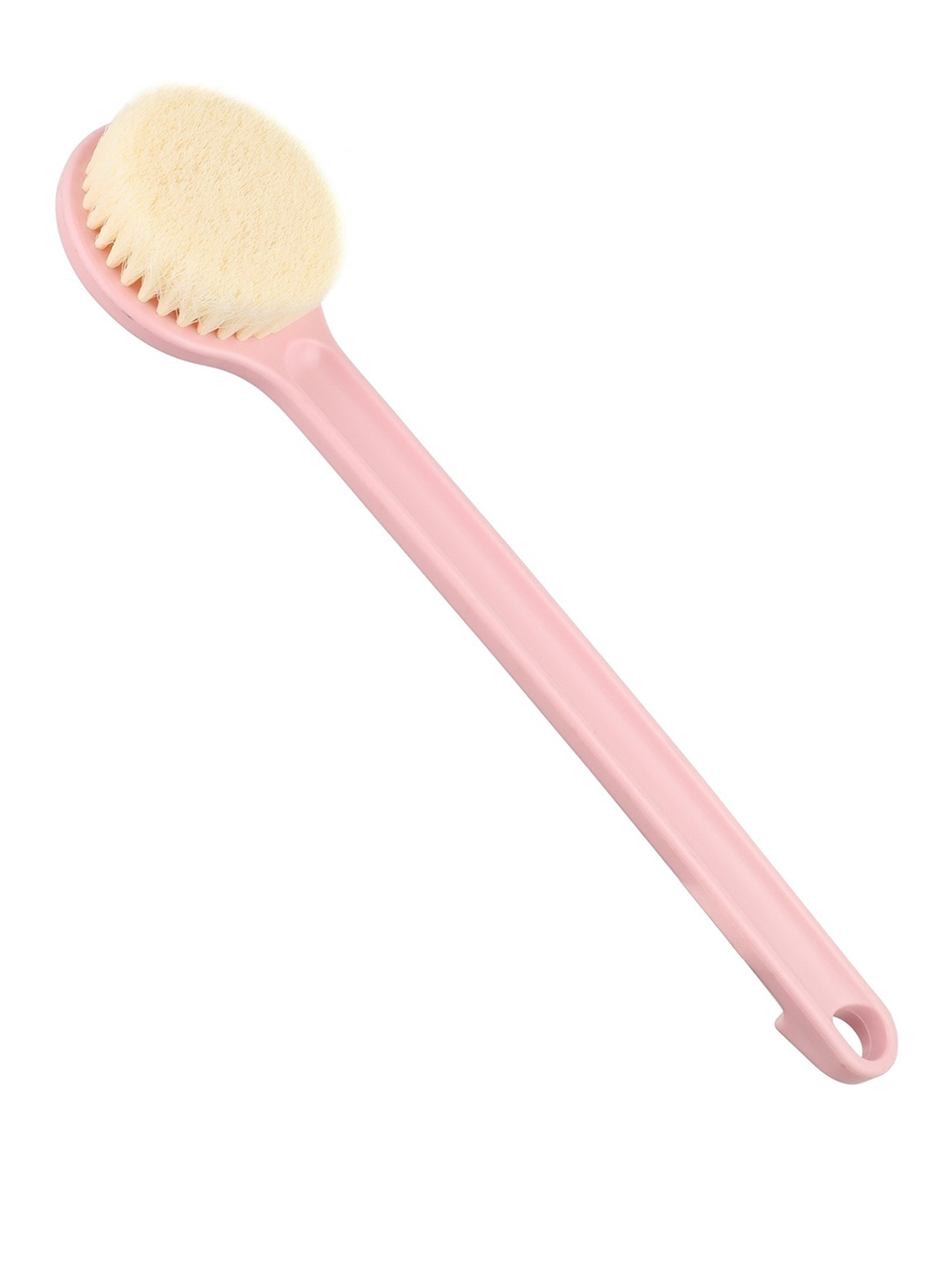 

Beaute Secrets Pink Solid Back Scrubber & Bath Body Brush With Long Handle