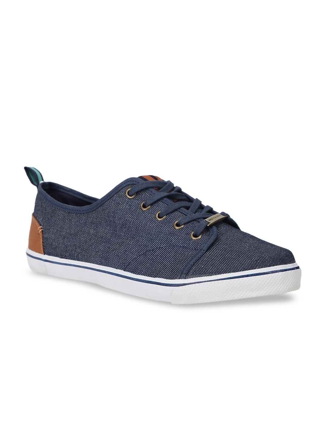 

North Star Men Blue Solid Sneakers