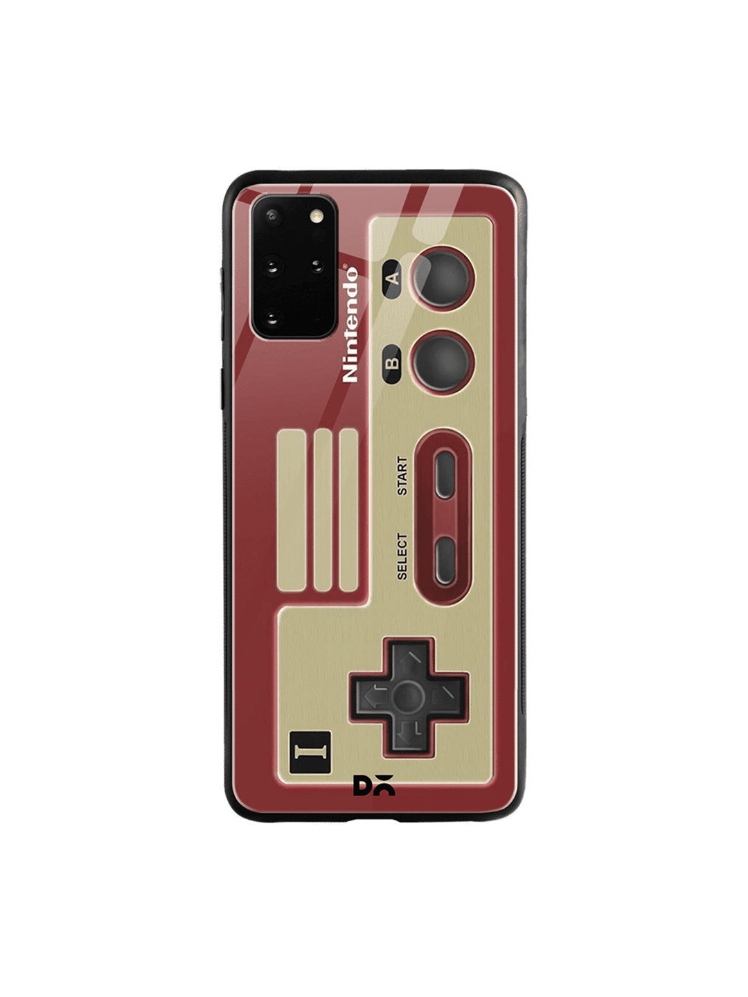

DailyObjects Red & Beige NES Controller Samsung Galaxy S20 Plus Shock Absorbent Glass Case