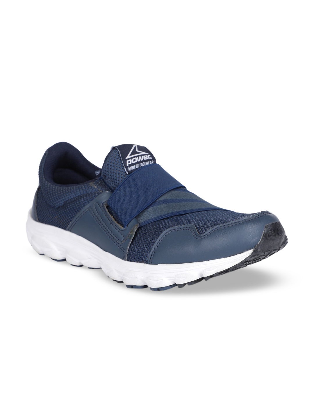 

Power Men Blue Mesh Walking Shoes