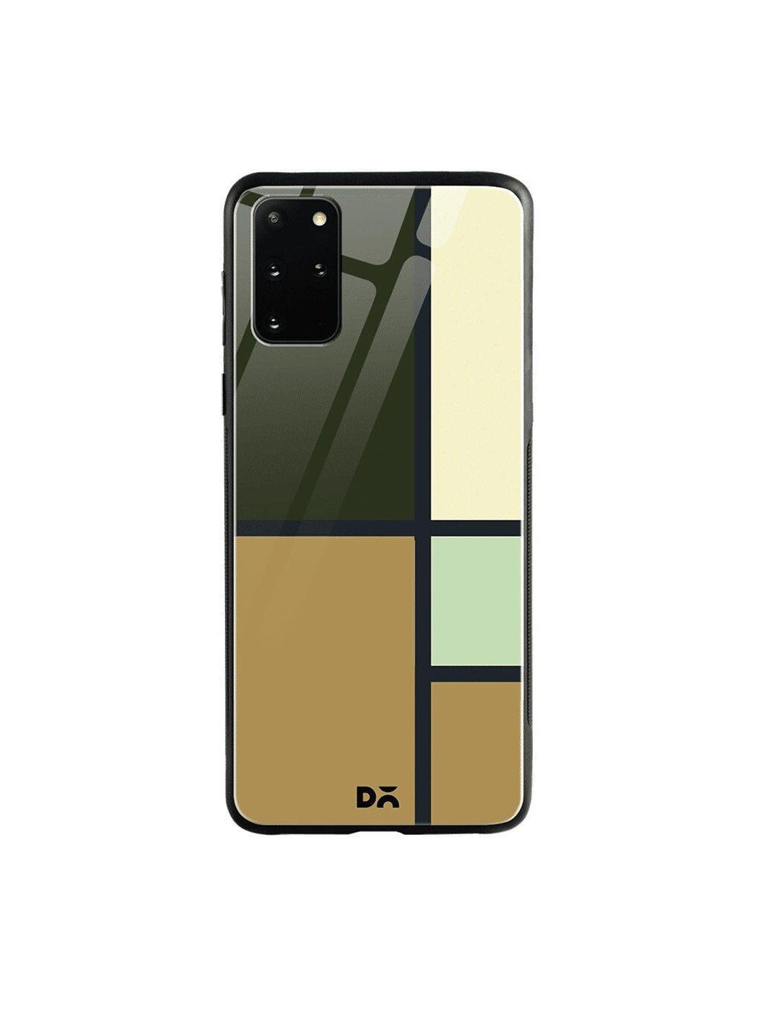 

DailyObjects Green & Brown Window Samsung Galaxy S20 Plus Shock Absorbent Glass Case