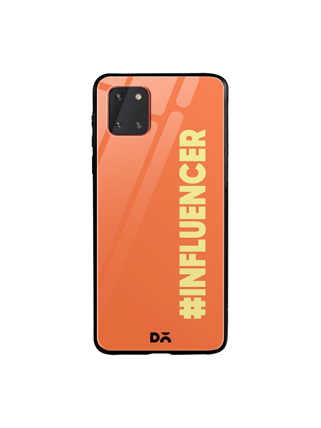 

DailyObjects Orange & Yellow Influencer Samsung Galaxy Note 10 Lite Shock Absorbent Glass Case