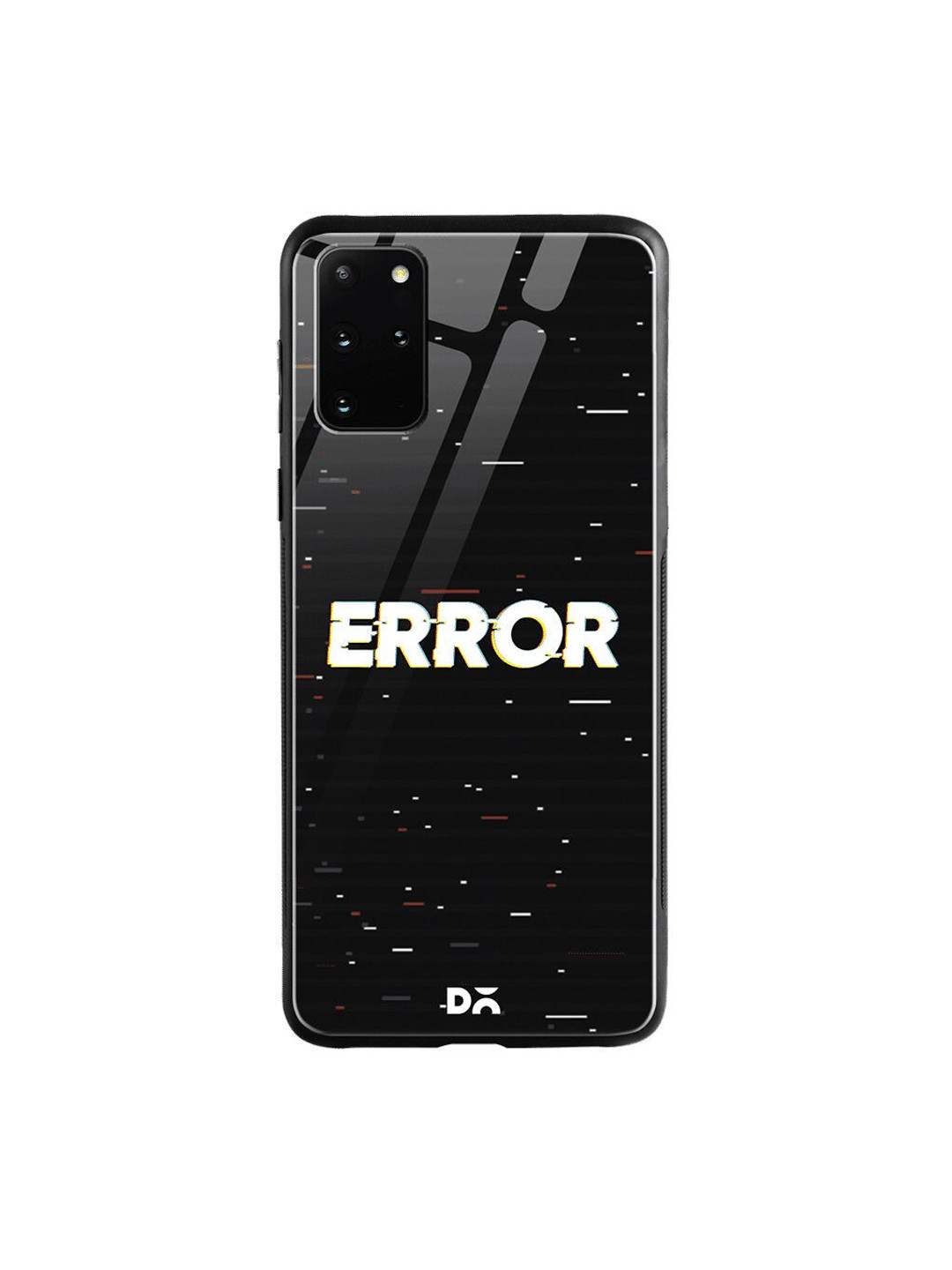 

DailyObjects Black & White System Error Samsung Galaxy S20 Plus Shock Absorbent Glass Case