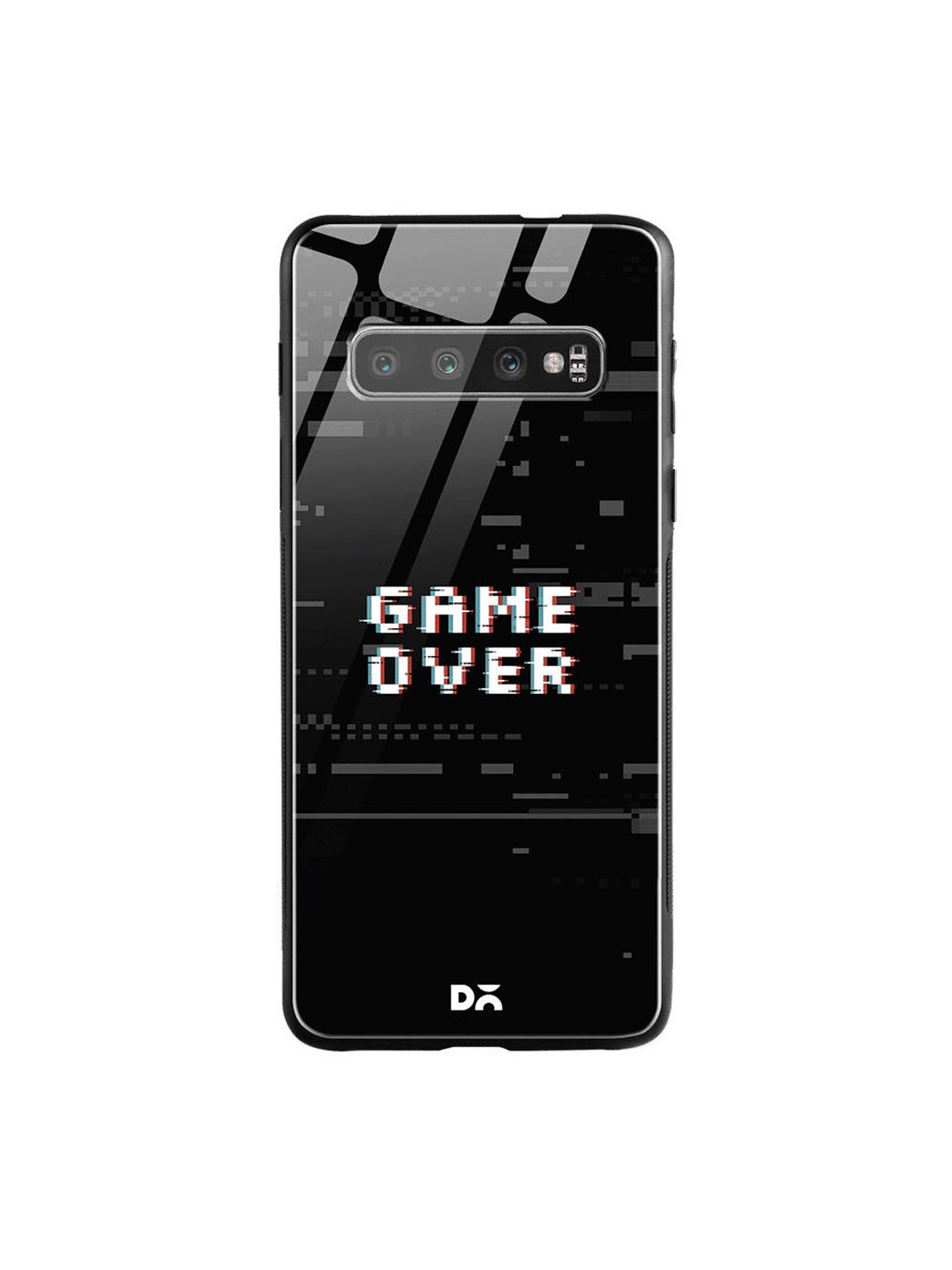 

DailyObjects Black & White Game Over Samsung Galaxy S10 Plus Shock Absorbent Glass Case