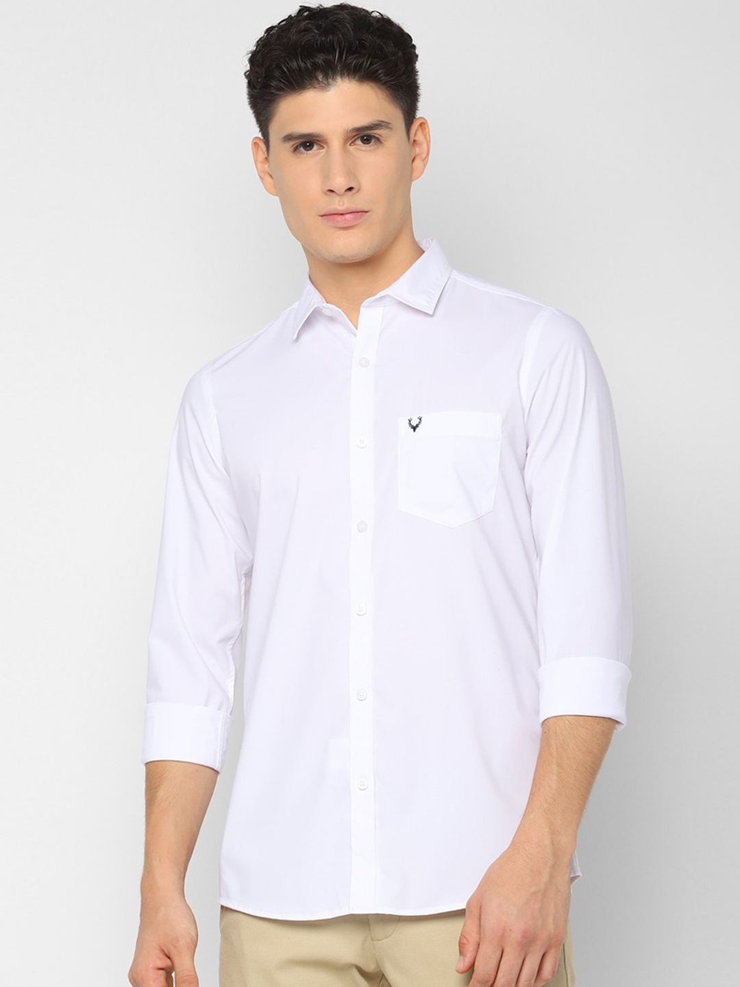 

Allen Solly Sport Men White Regular Fit Solid Casual Shirt