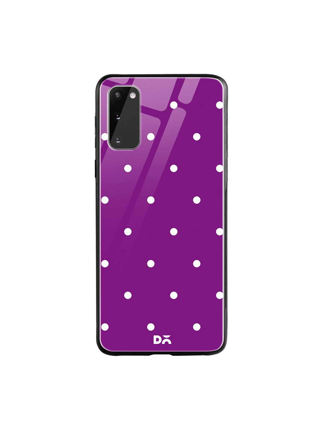 

DailyObjects Purple & White Bubbles Samsung Galaxy S20 Shock Absorbent Glass Case