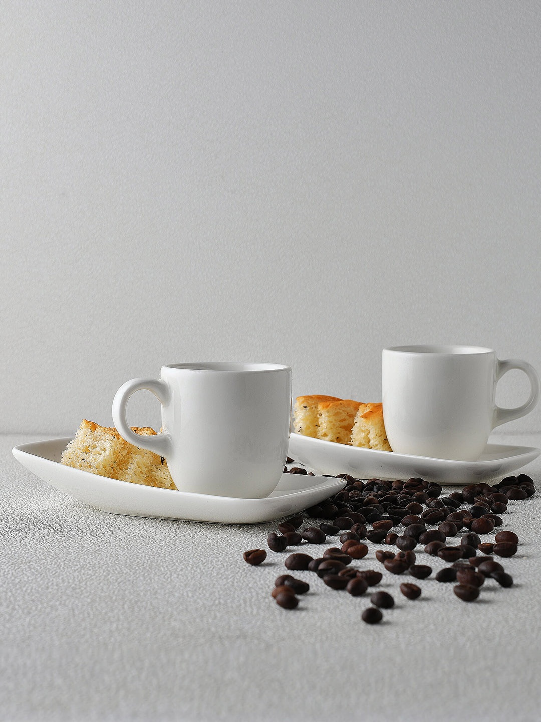 

Ariane White 2 Pcs Cup & Saucer Set