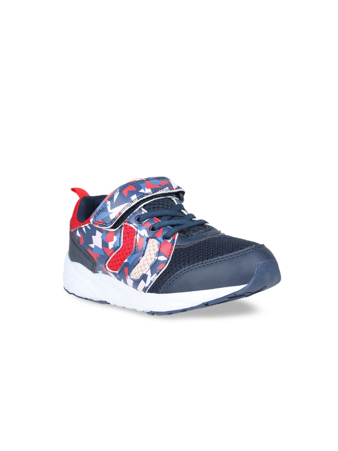 

FILA Kids Blue & Red Printed Slip-On Sneakers