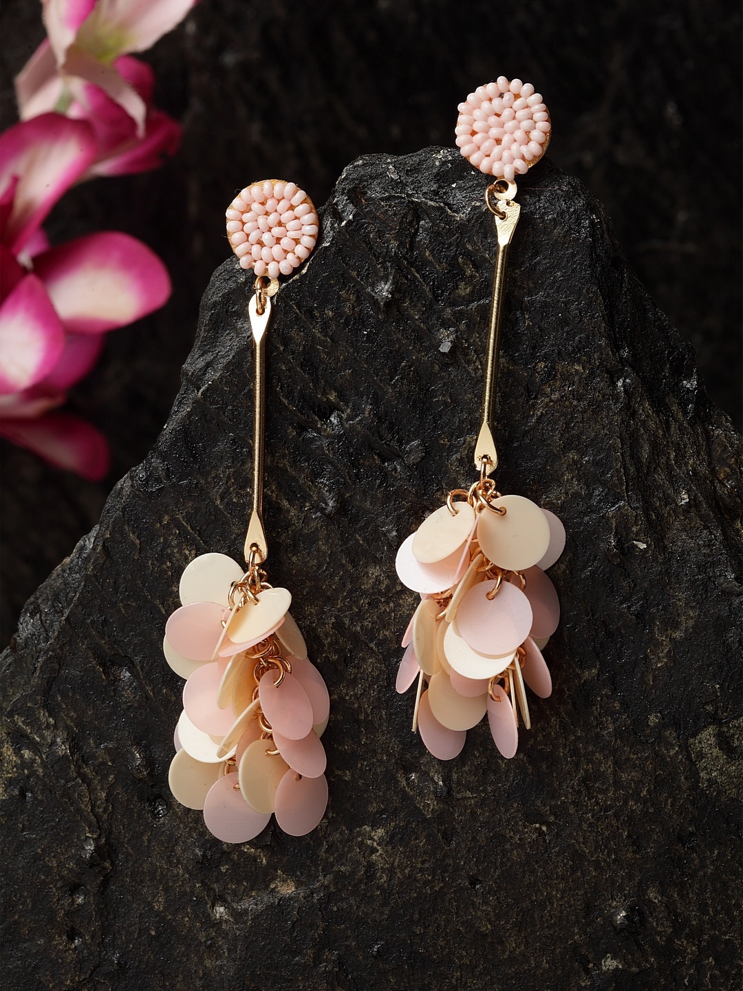 

Madame Rose Gold-Plated Classic Drop Earrings