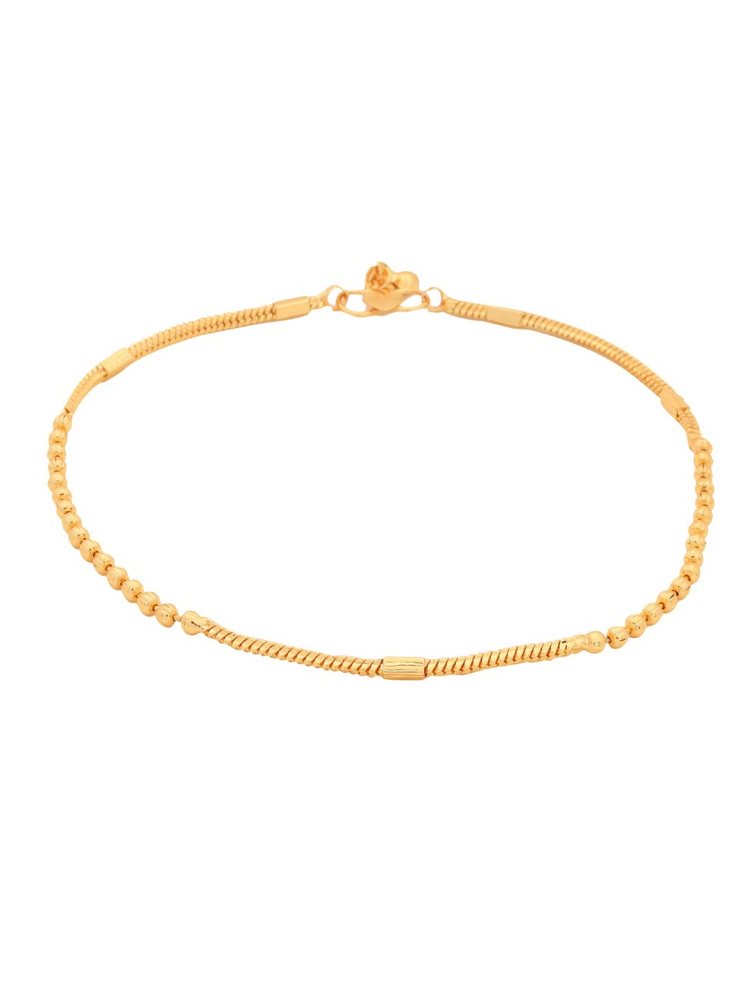 

Shoshaa Set Of 2 Gold-Plated Anklets