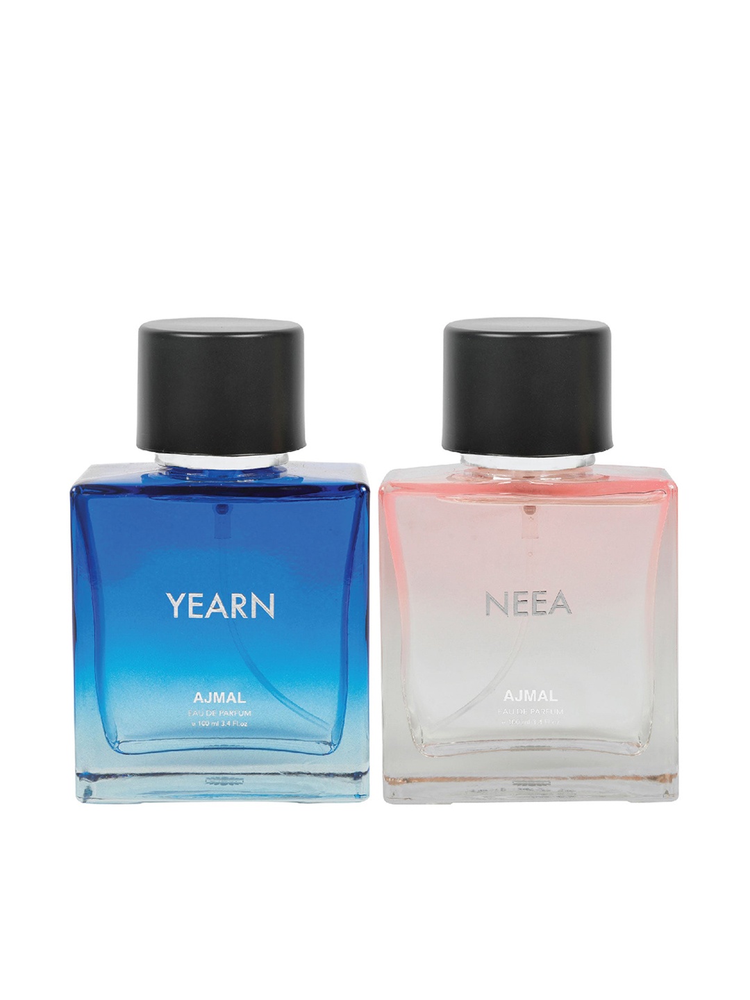 

Ajmal Unisex Set of 2 Yearn EDP & Neea EDP Perfume Scent for Skin 100ML each, Multi