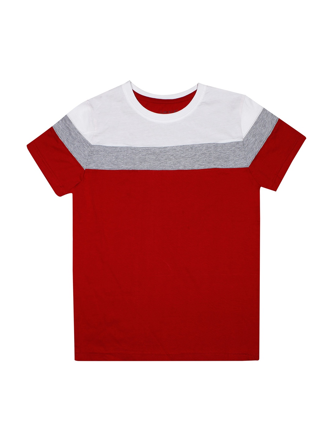 

Luke & Lilly Boys Multicoloured Colourblocked Round Neck T-shirt, Multi