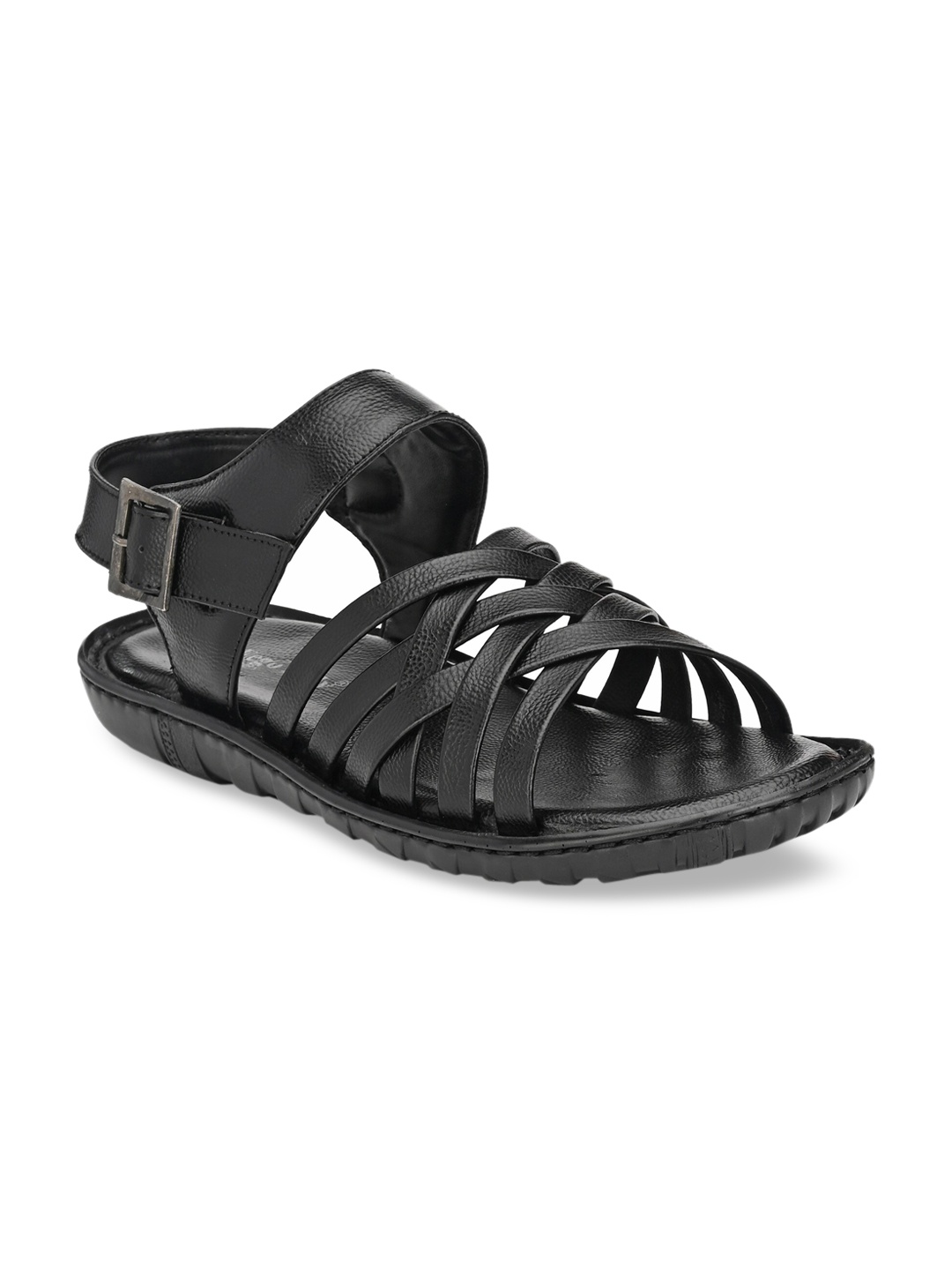 

Eego Italy Men Black Comfort Sandals