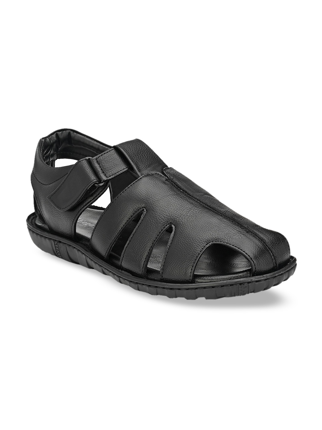 

Eego Italy Men Black Fisherman Sandals