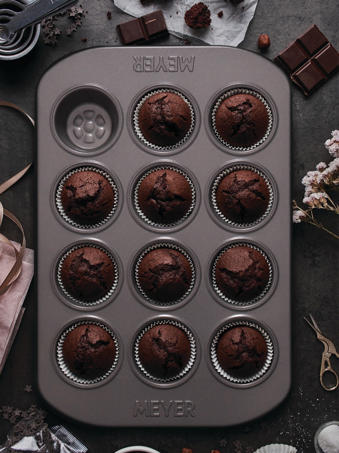 

MEYER Grey Bakemaster - 12 Cup Mini Muffin Pan