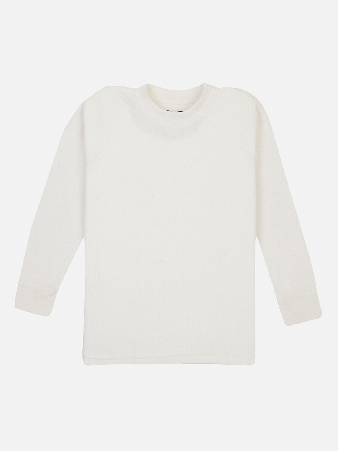 BODYCARE INSIDER Kids White Self-Design Thermal Top
