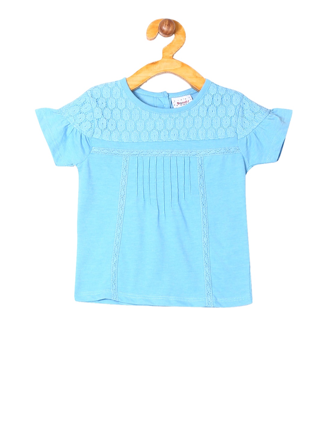 

Donuts Girls Blue Solid Top