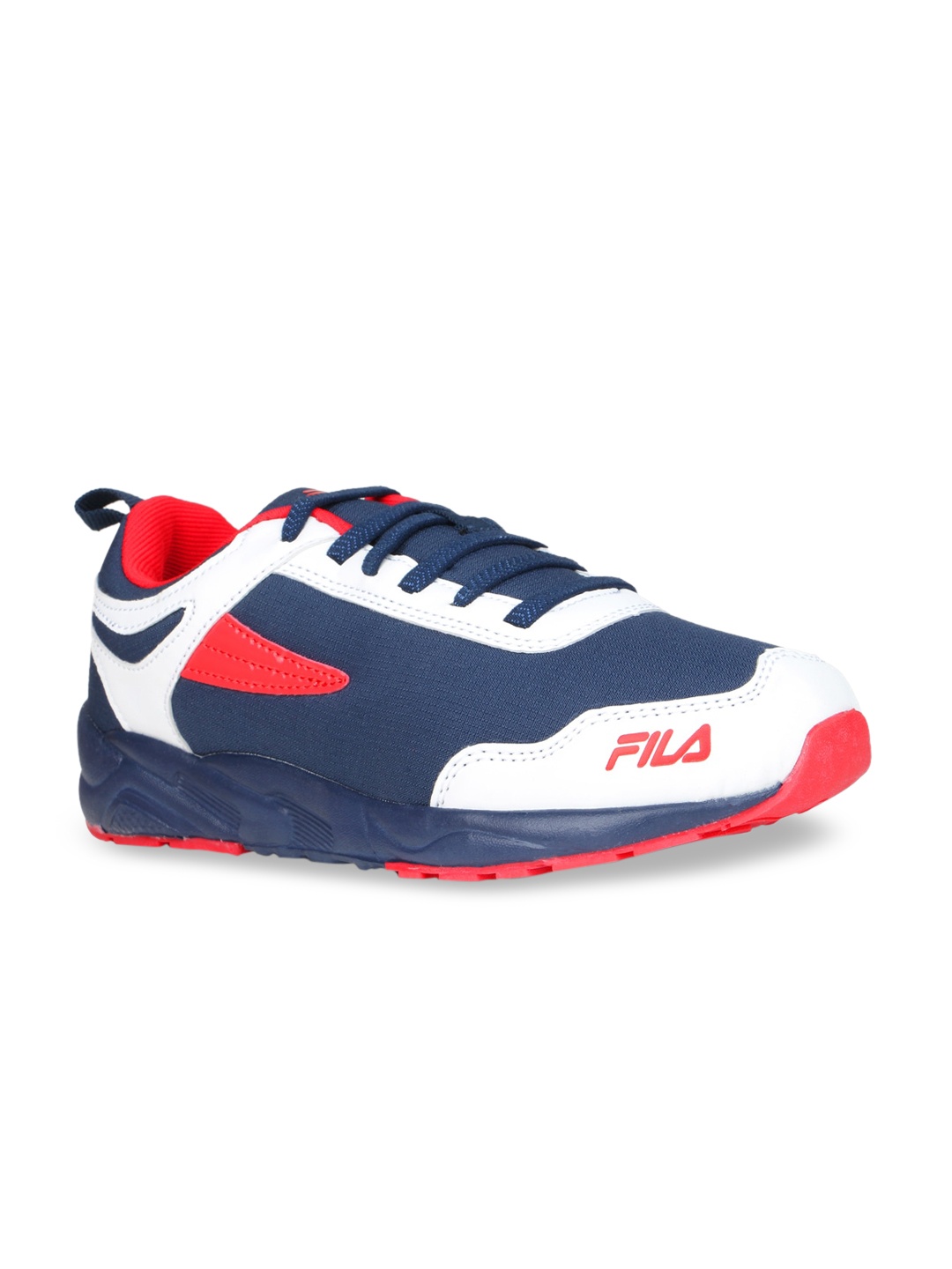 

FILA Kids Blue & Red Colourblocked Sneakers