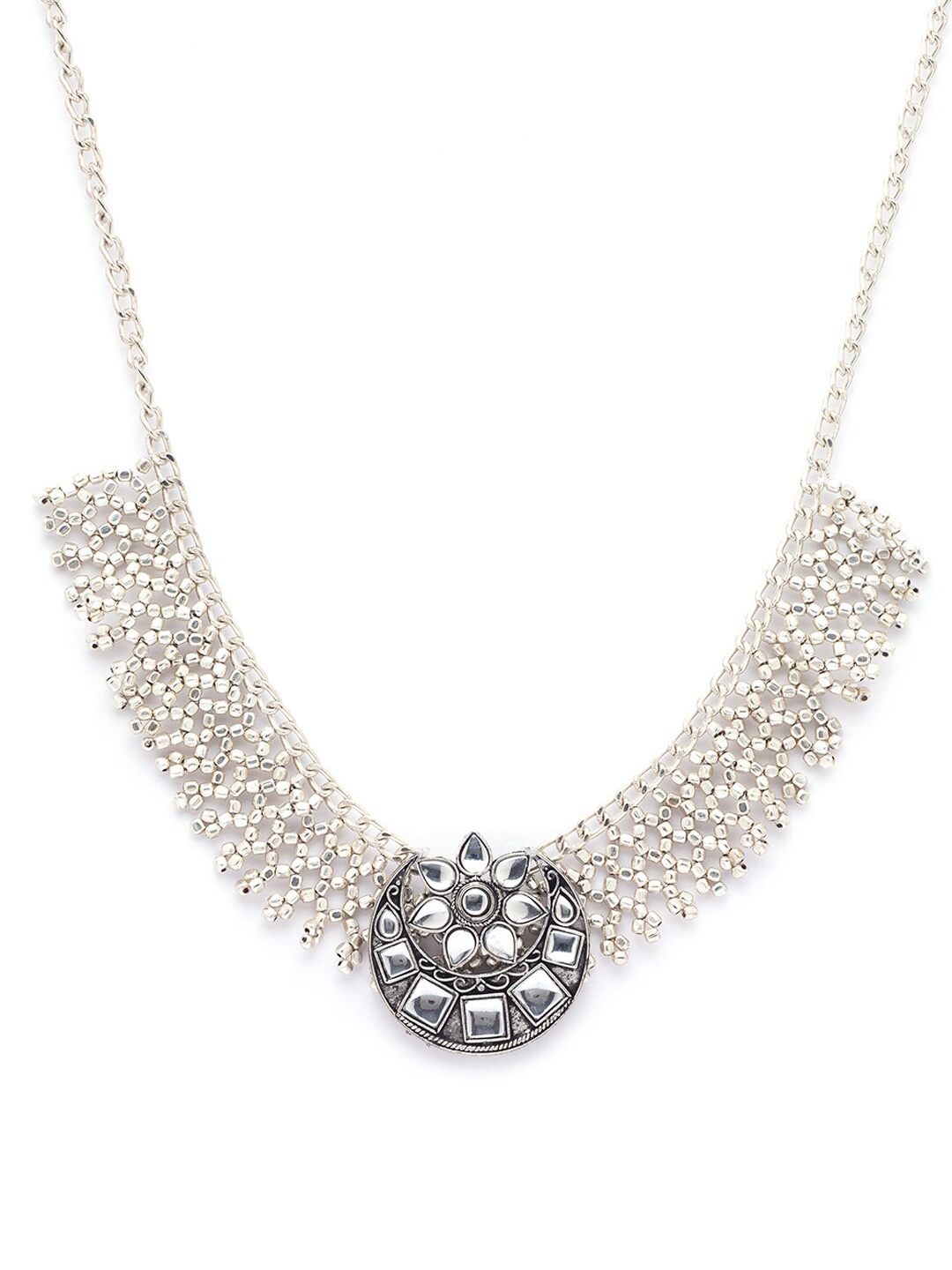 

Globus Silver-Plated Choker Necklace