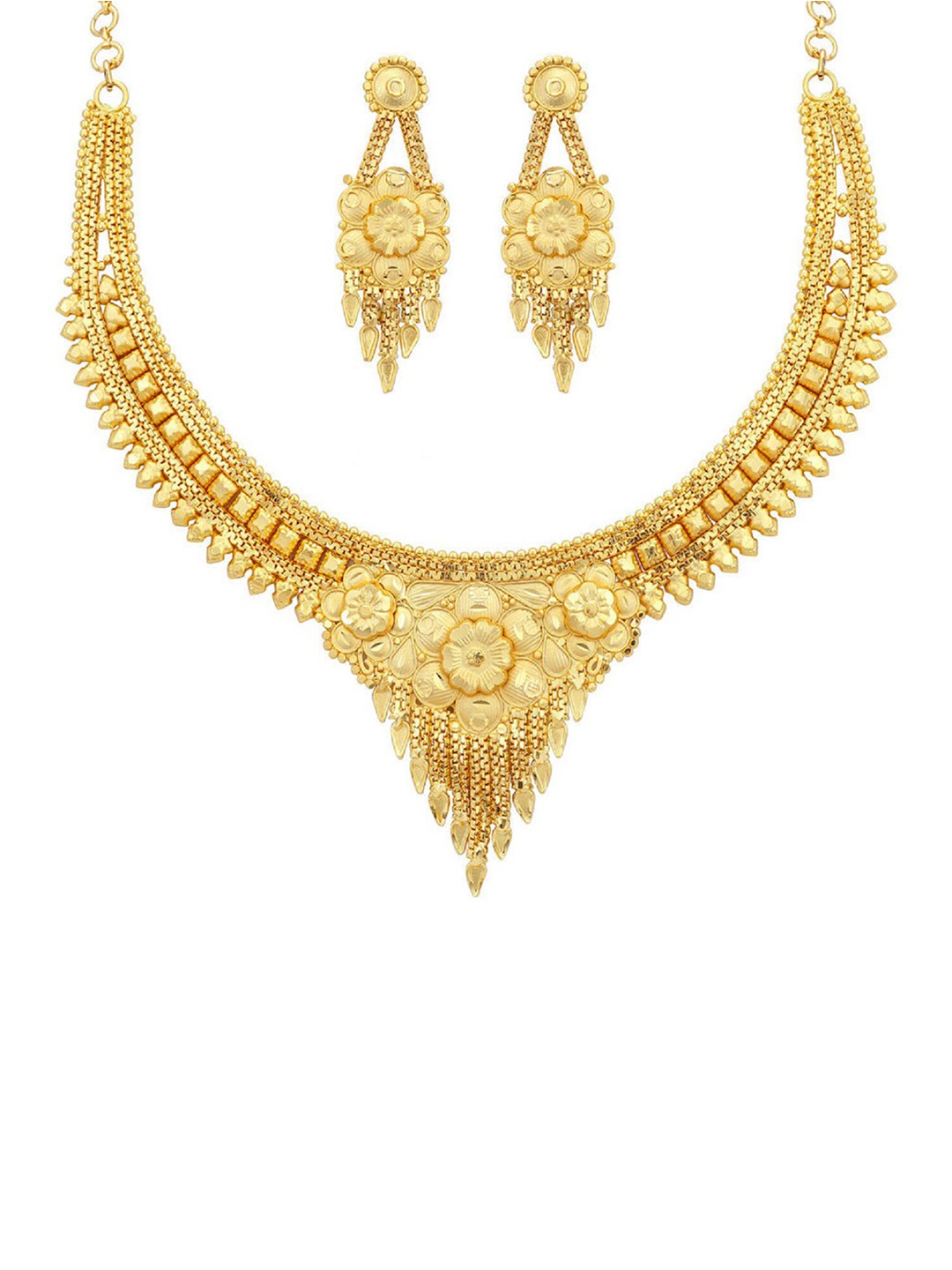 

Sukkhi 24 Carat Gold-Plated Jewellery Set