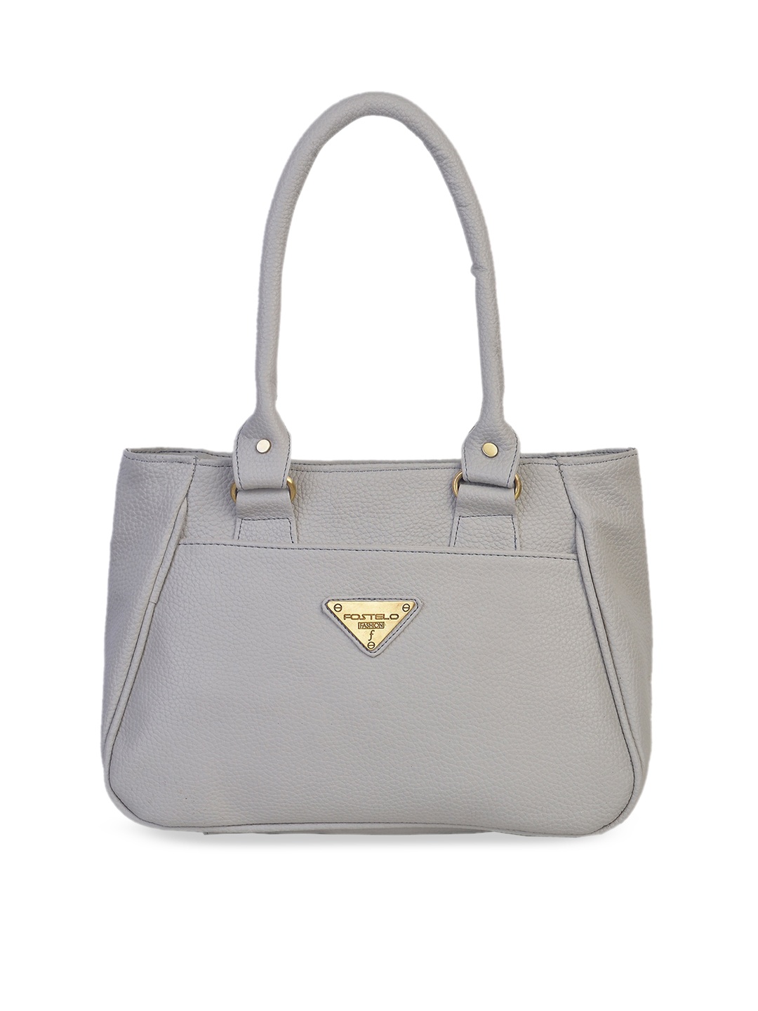 

Fostelo Grey Textured Shoulder Bag