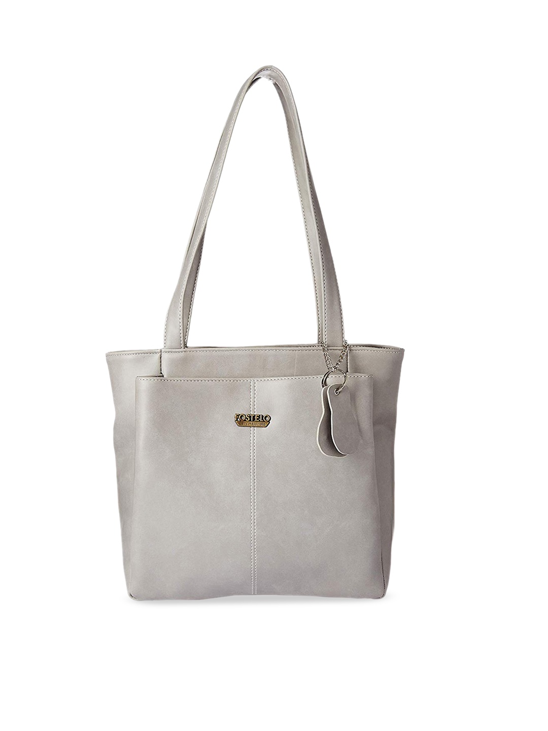 

Fostelo Grey Solid Shoulder Bag