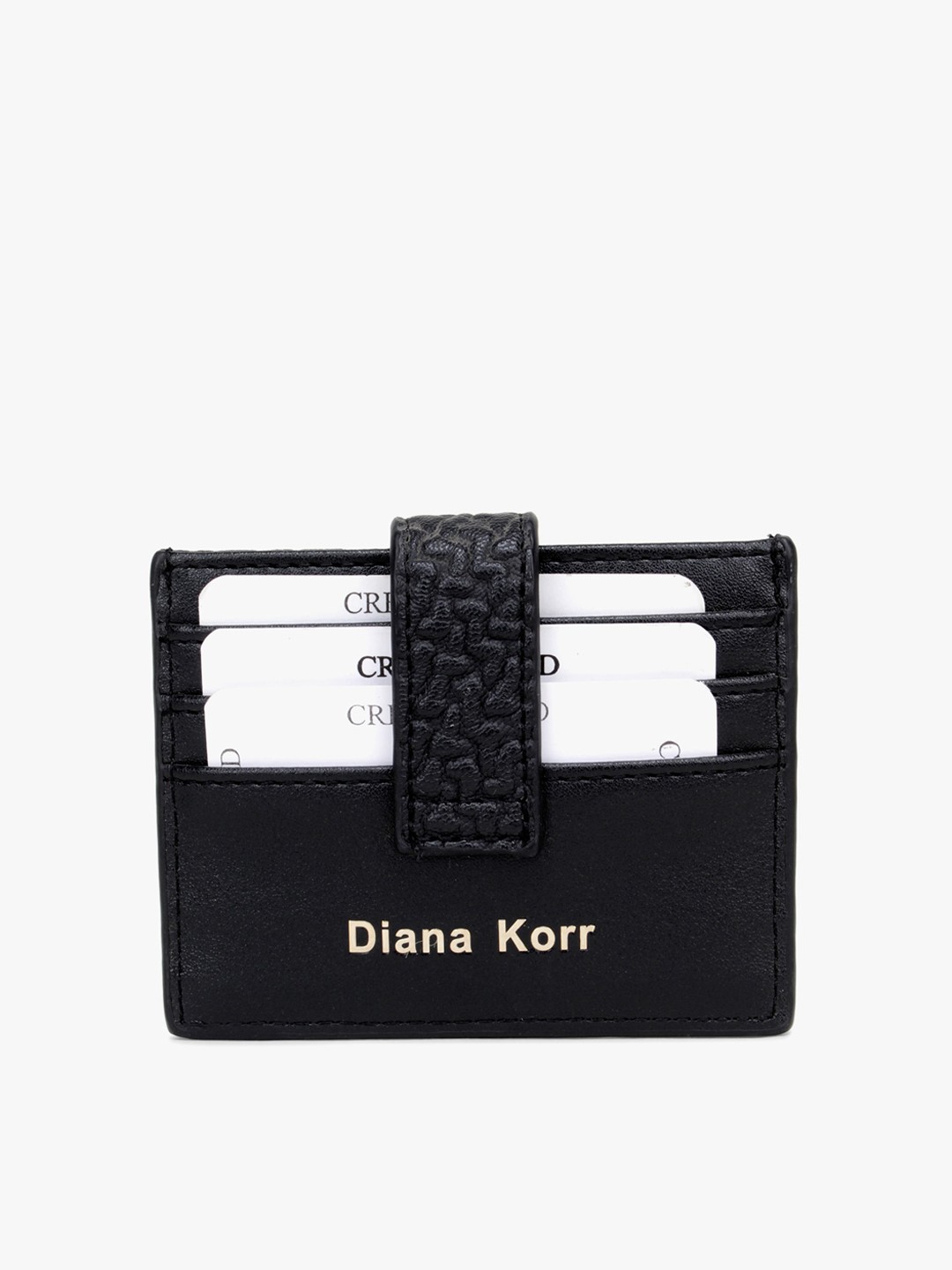 

Diana Korr Women Black Solid Card Holder