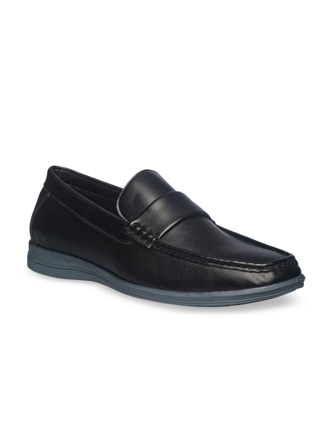 

Khadims Men Black Loafers