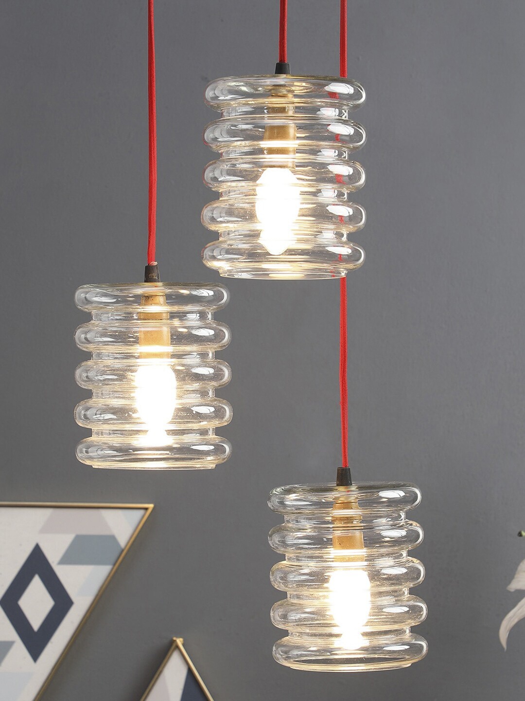 

THE LIGHT STORE Transparent Solid Cluster Light