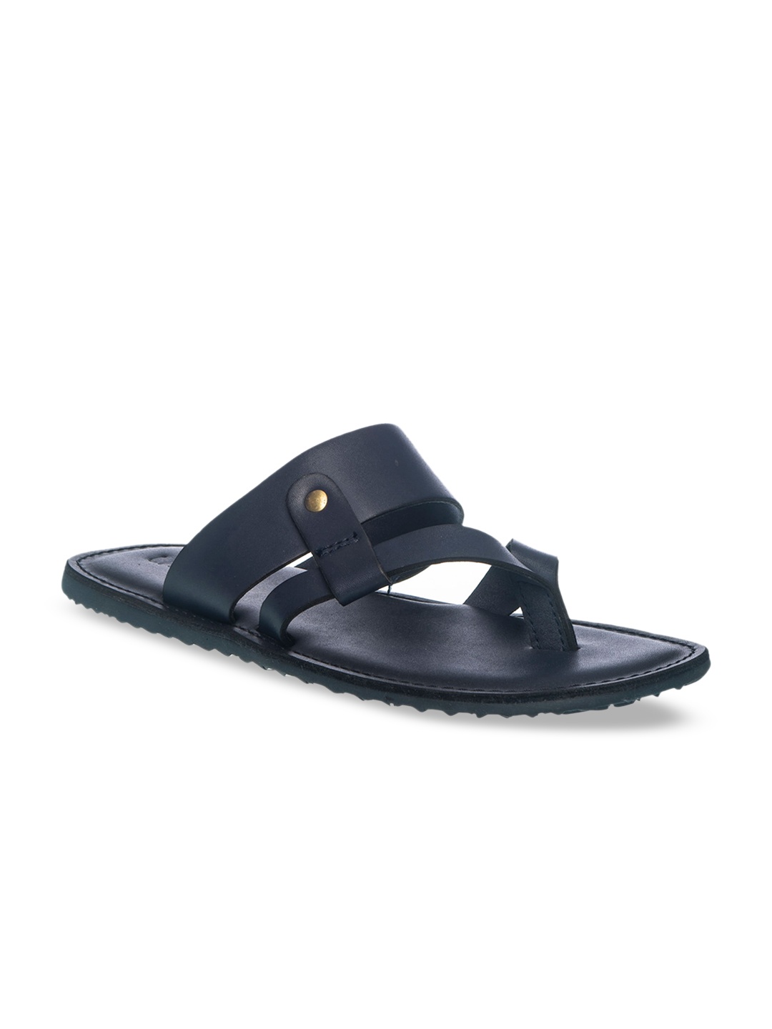 

Khadims Men Navy Blue Comfort Sandals