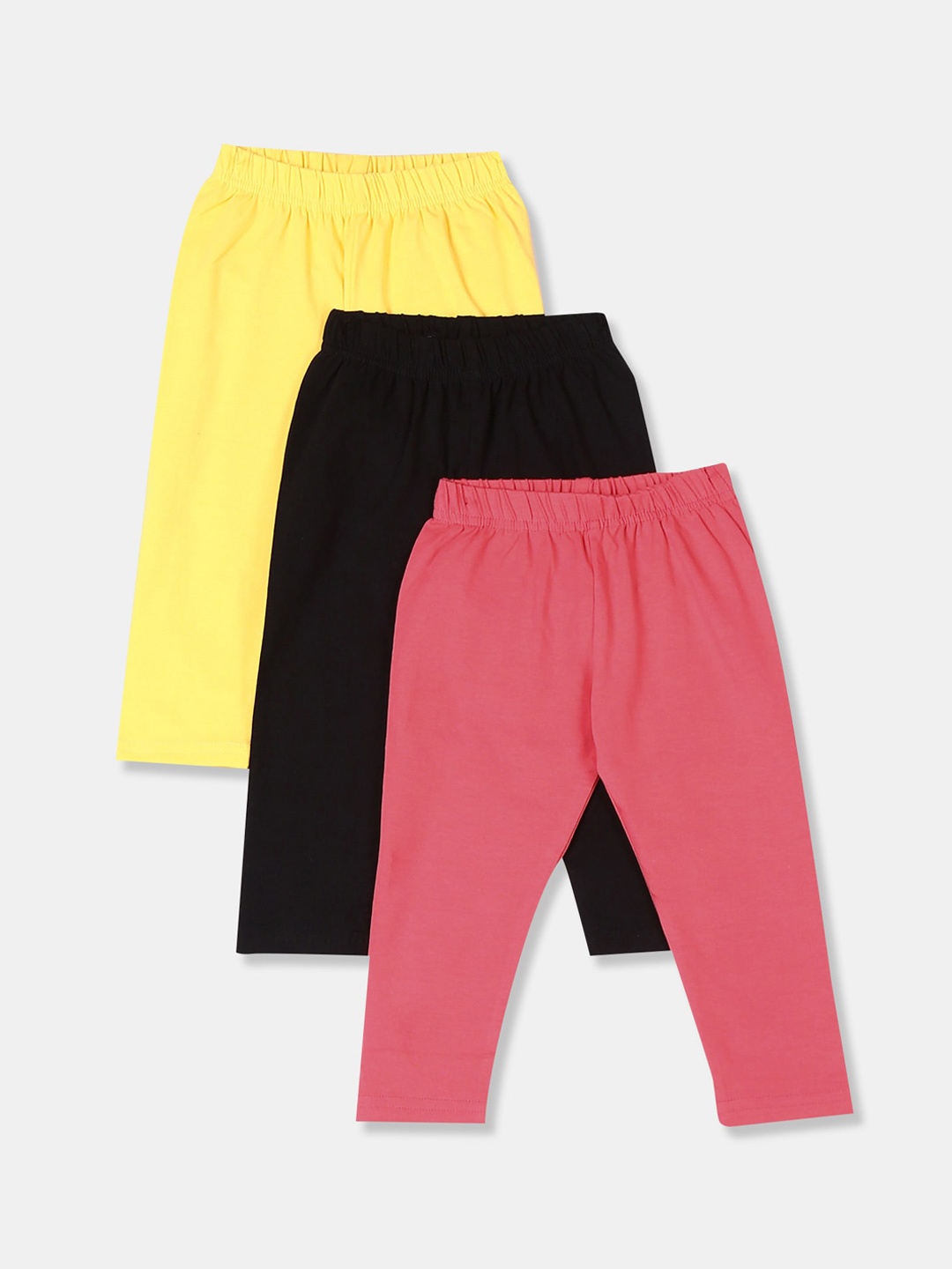 

Donuts Girls Pack of 3 Assorted Ankle-Length Leggings