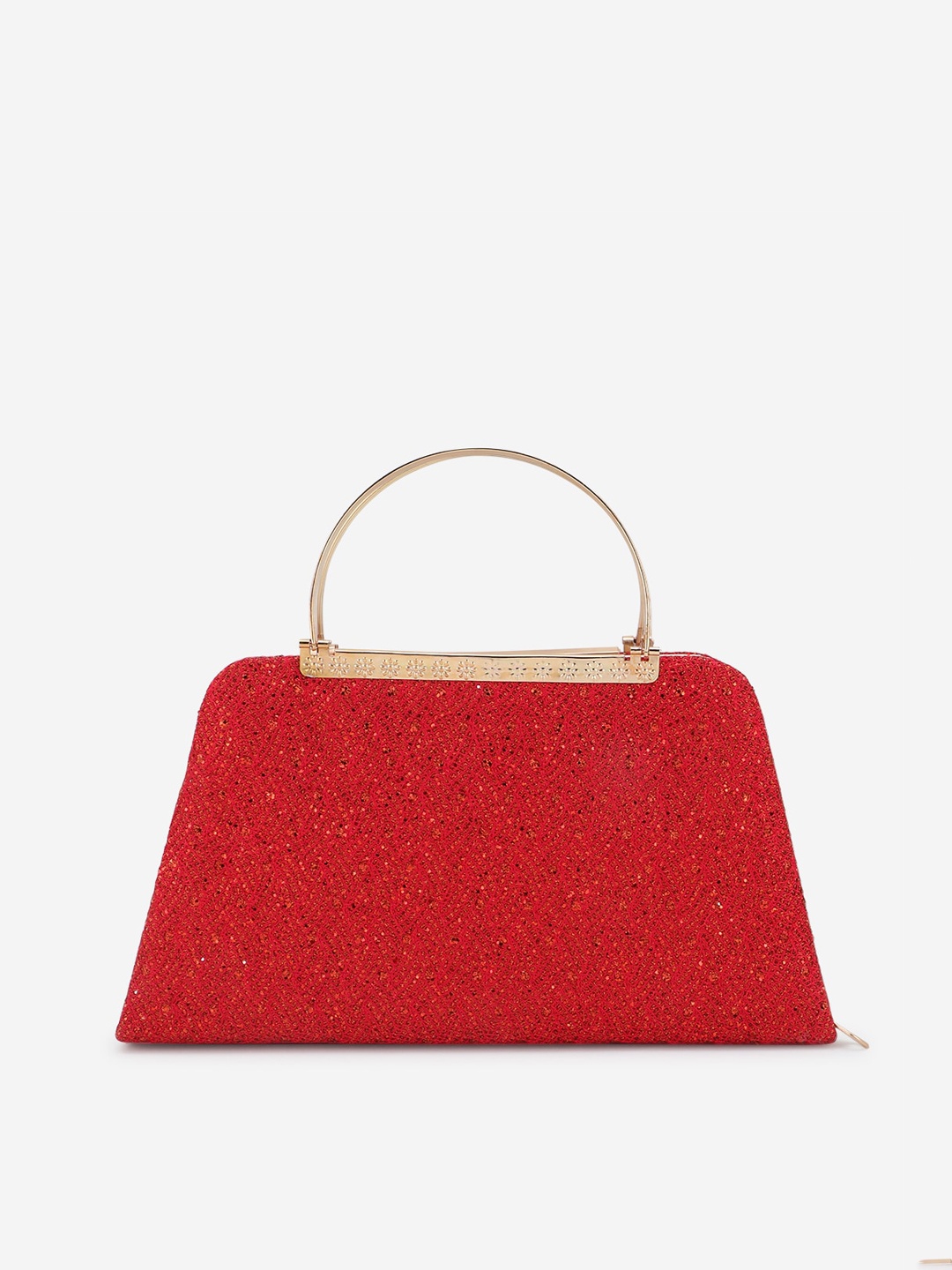 

Element Cart Red Embellished Purse Clutch