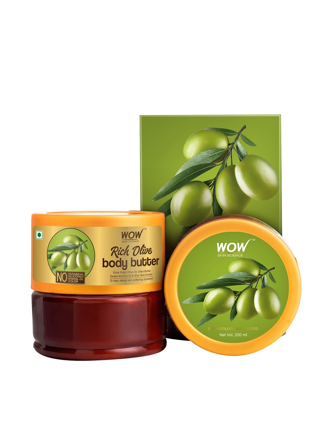 wow skin skincare Rich Olive Body Butter 200 ml