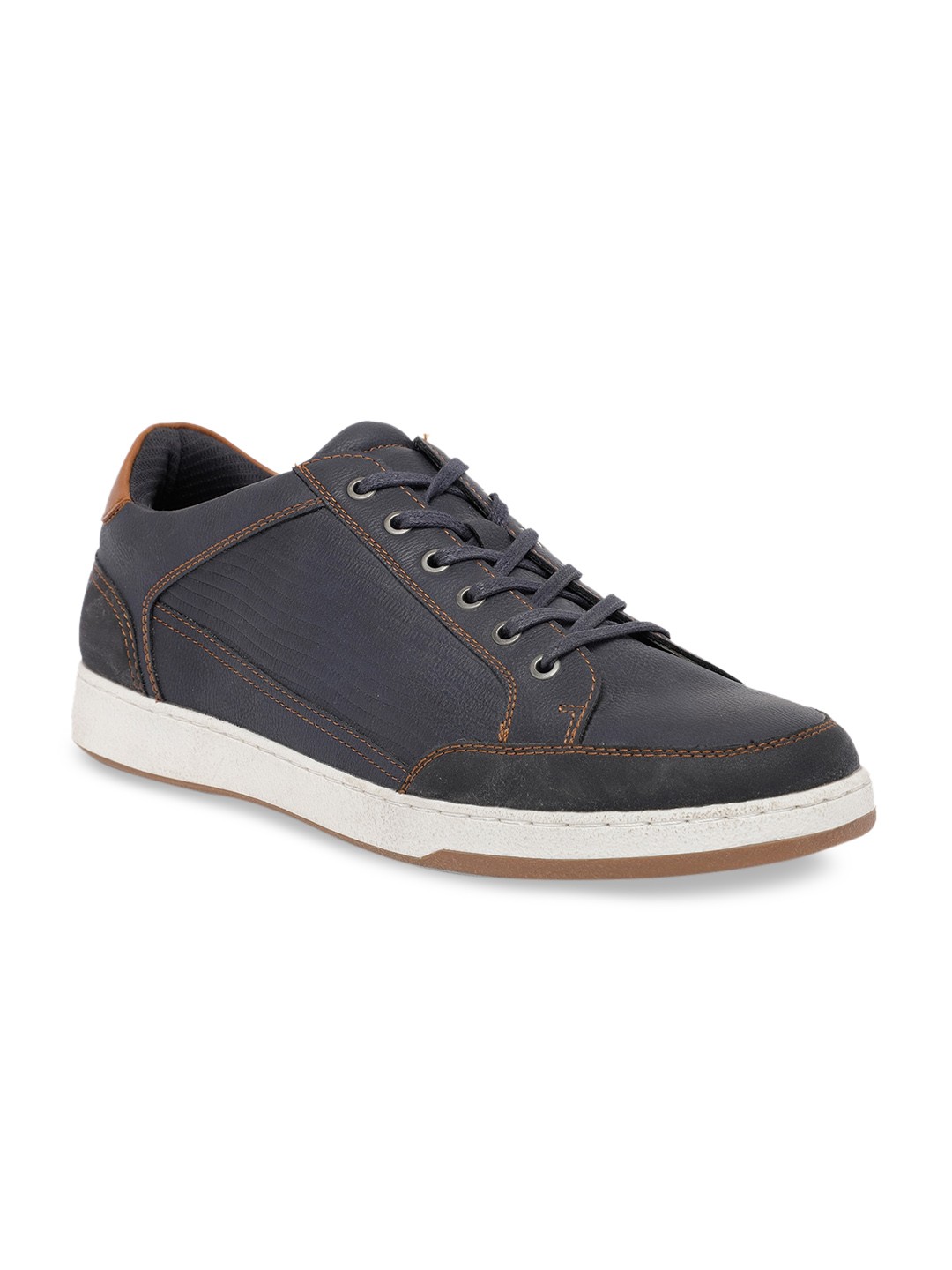 

Call It Spring Men Navy Blue Solid Sneakers