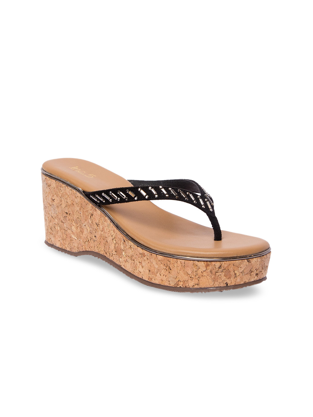 

Inc 5 Women Black Embellished Heels