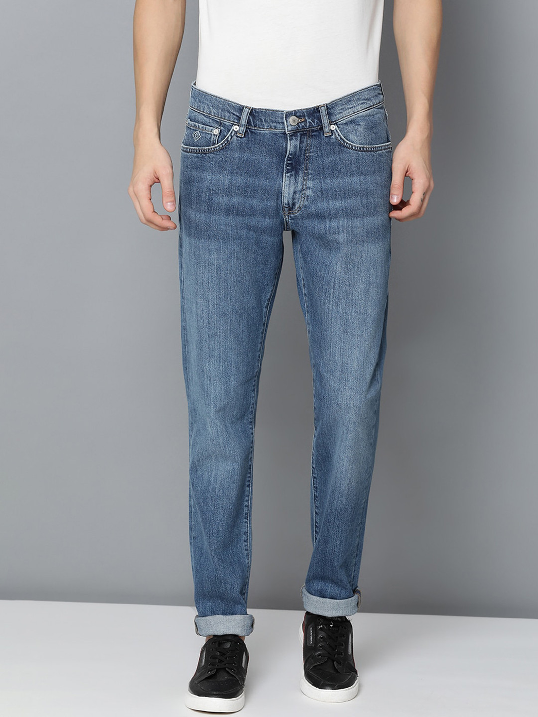 

GANT Men Blue Mid-Rise Clean Look Jeans
