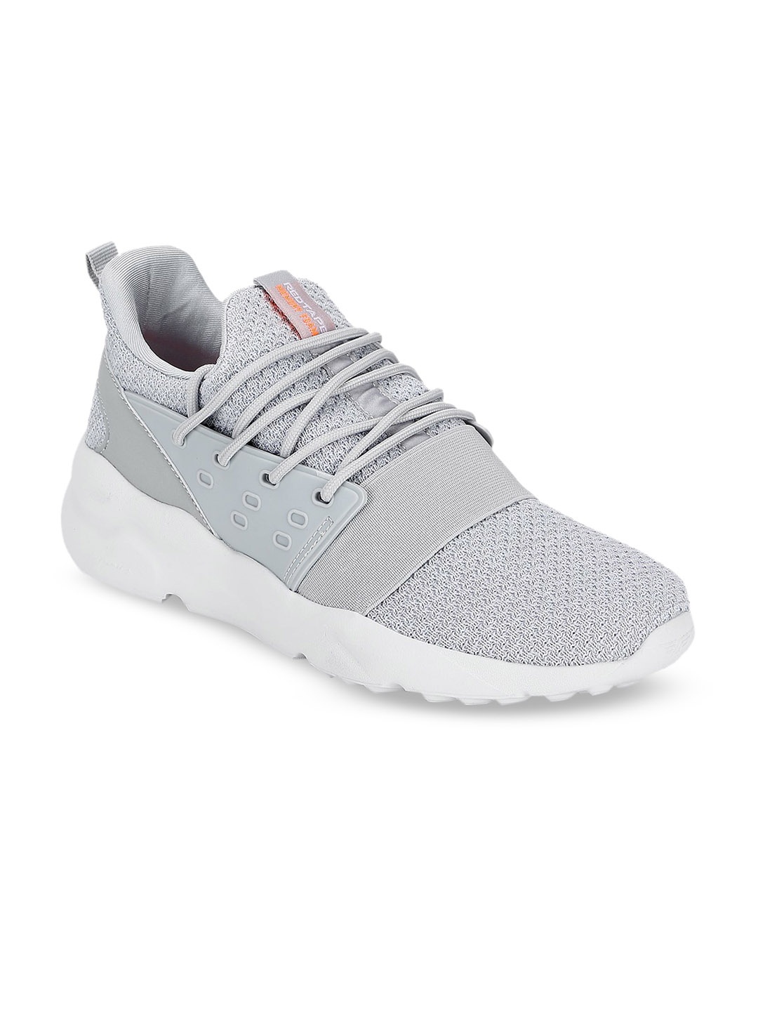 

Red Tape Women Grey Textile Walking Shoes