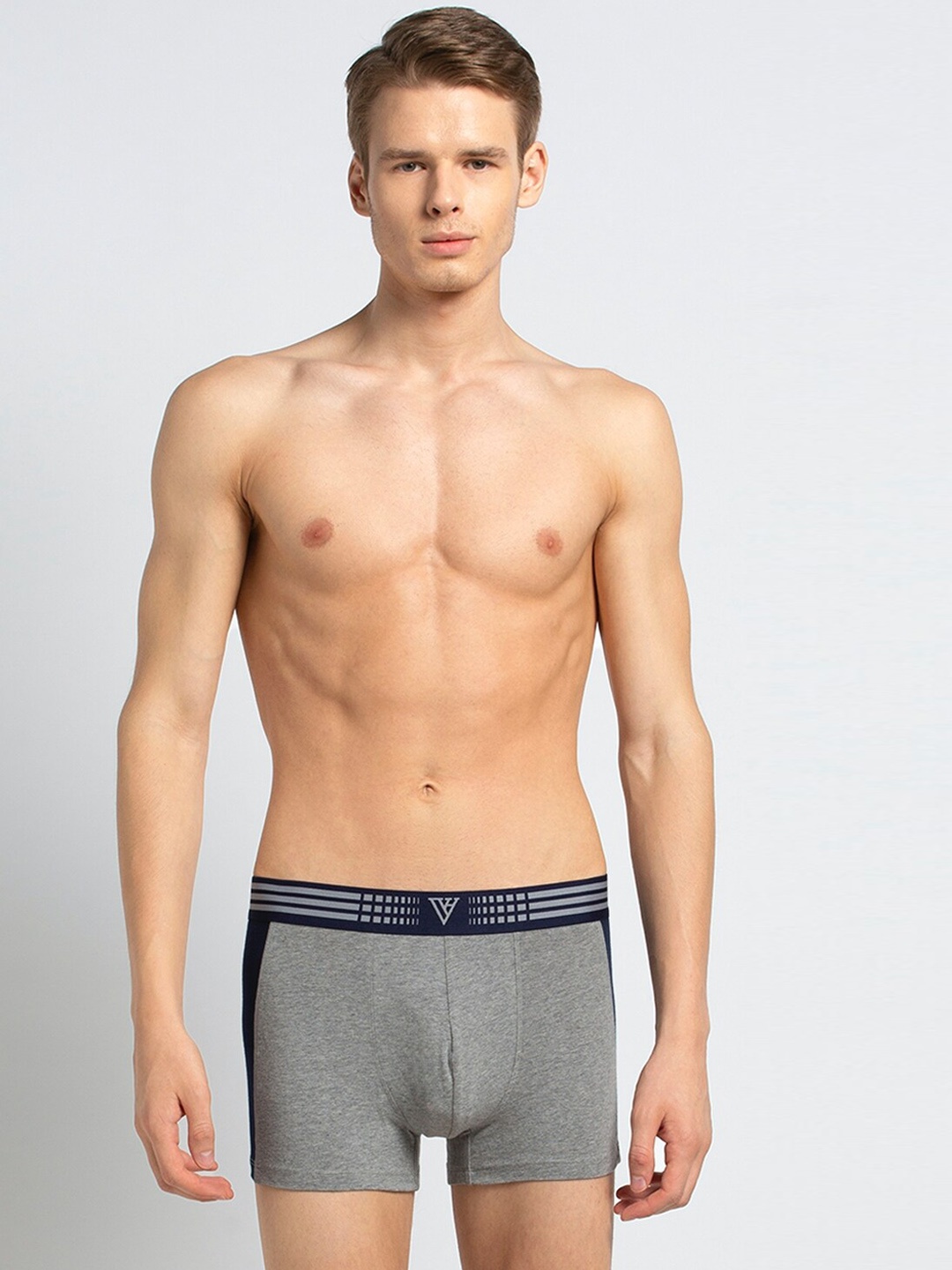 

Van Heusen Men Antibacterial Colour Fresh Trunks IHETR1CDNG10049, Grey