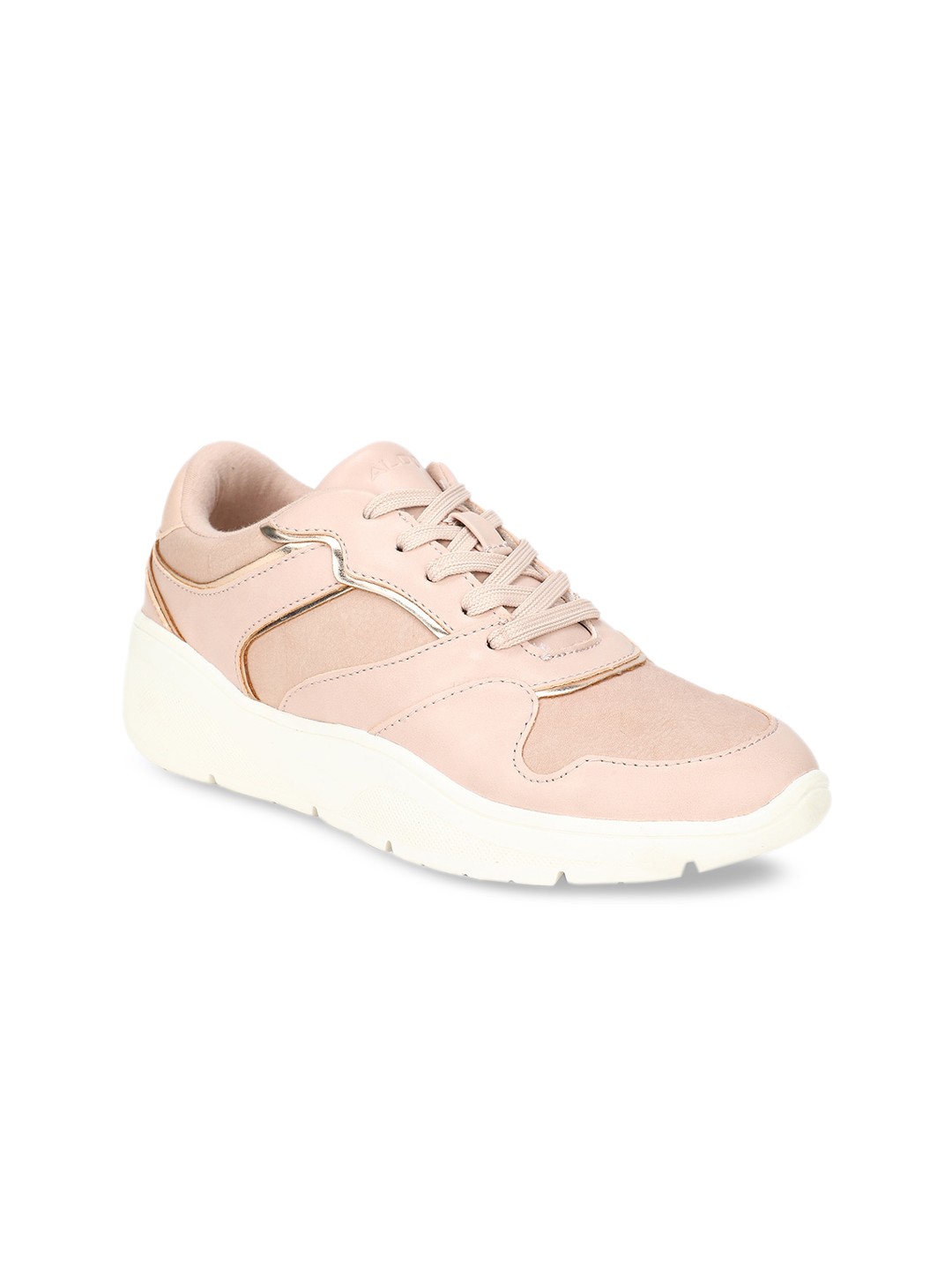 

ALDO Women Pink Colourblocked Sneakers