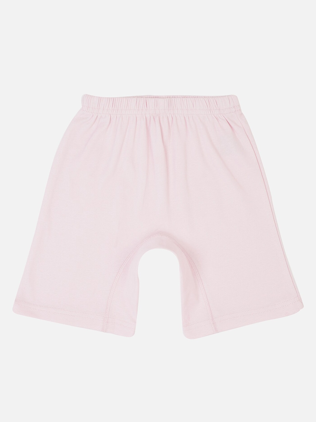 

PROTEENS Girls Pink Solid Slim Fit Sports Shorts