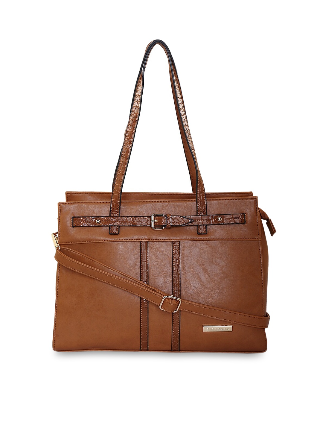 GIORDANO Brown Solid Shoulder Bag